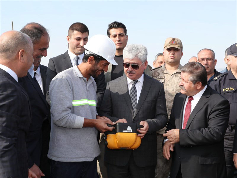 Erzin K&uuml;&ccedil;&uuml;k Sanayi Sitesinin Temeli Atıldı