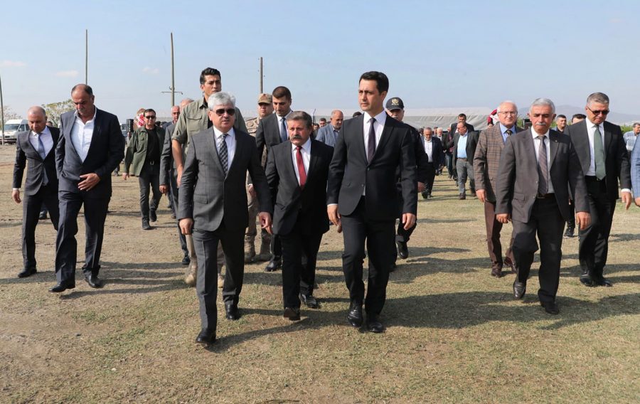 Erzin K&uuml;&ccedil;&uuml;k Sanayi Sitesinin Temeli Atıldı