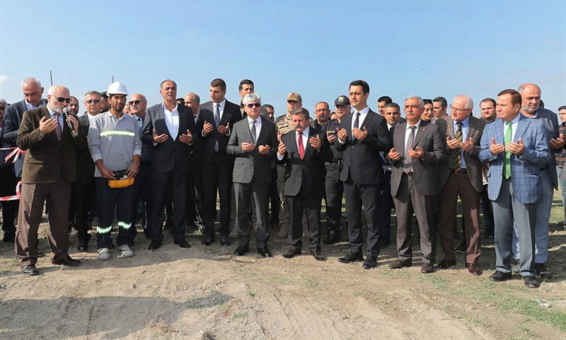 Erzin K&uuml;&ccedil;&uuml;k Sanayi Sitesinin Temeli Atıldı