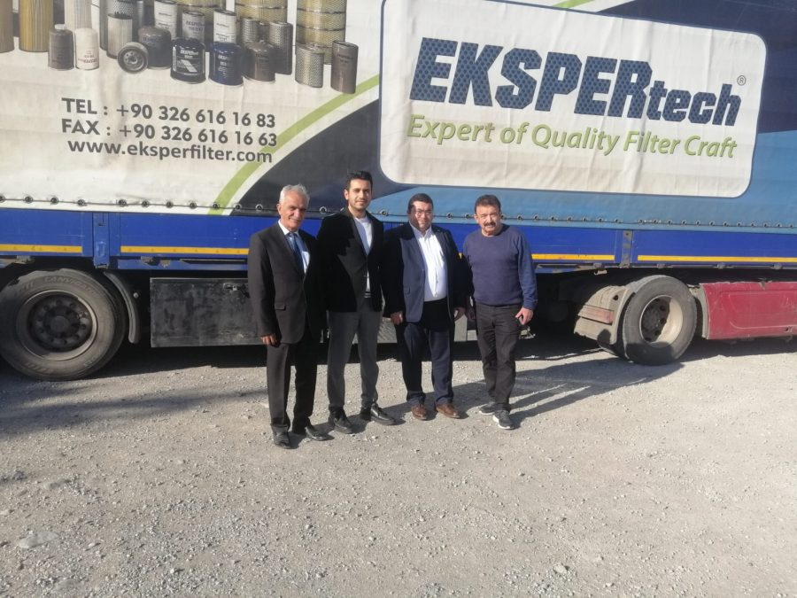 Hatay &Ccedil;alışma ve İş Kurumu M&uuml;d&uuml;rlerinden EKSPER Filtre &rsquo;ye Ziyaret