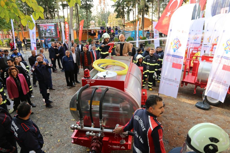 G&Ouml;N&Uuml;LL&Uuml; İTFAİYECİLİK PROJESİNE ERZİN DE KATILDI