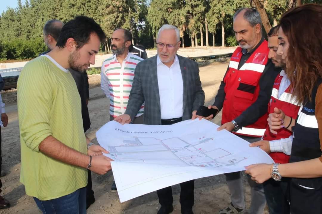 İSKENDERUN ZİRAAT PARK PROJESİ DEVAM EDİYOR