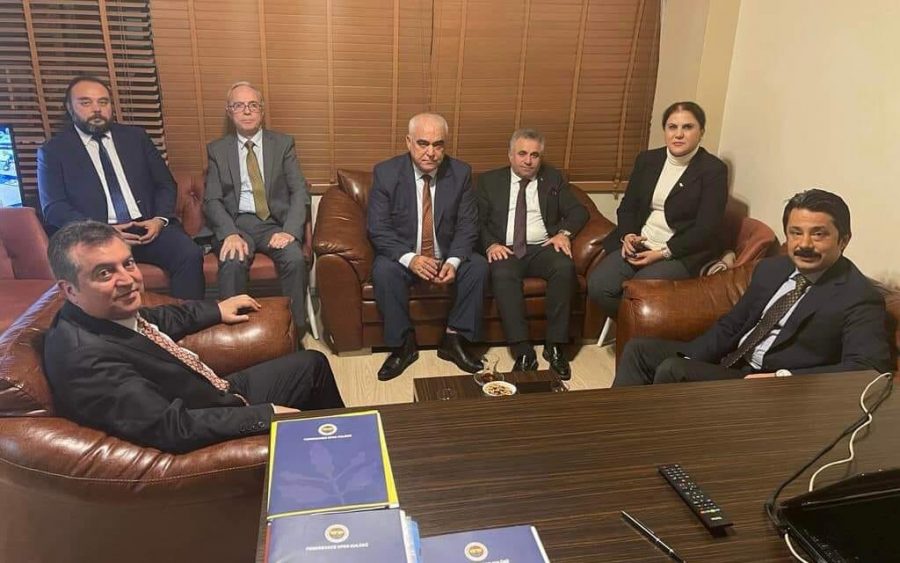 KAYMAKAM DEMİRYÜREK İSKENDERUN FENERBAHÇELİLER DERNEĞİ&#8217;Nİ ZİYARET ETTİ