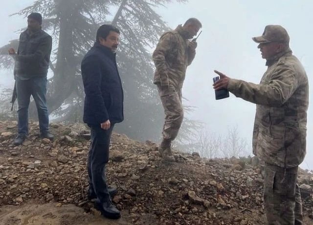 KAYMAKAM DEMİRYÜREK’TEN VE MEHMETÇİK’TEN AMANOS DAĞININ ZİRVESİNDE ‘TERÖRE GEÇİT YOK’ MESAJI