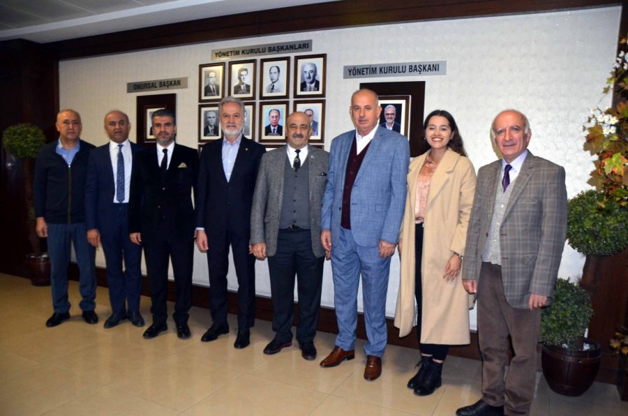 Kuyumcular ve Saatçiler Odasından İTSO’ya Nezaket Ziyareti