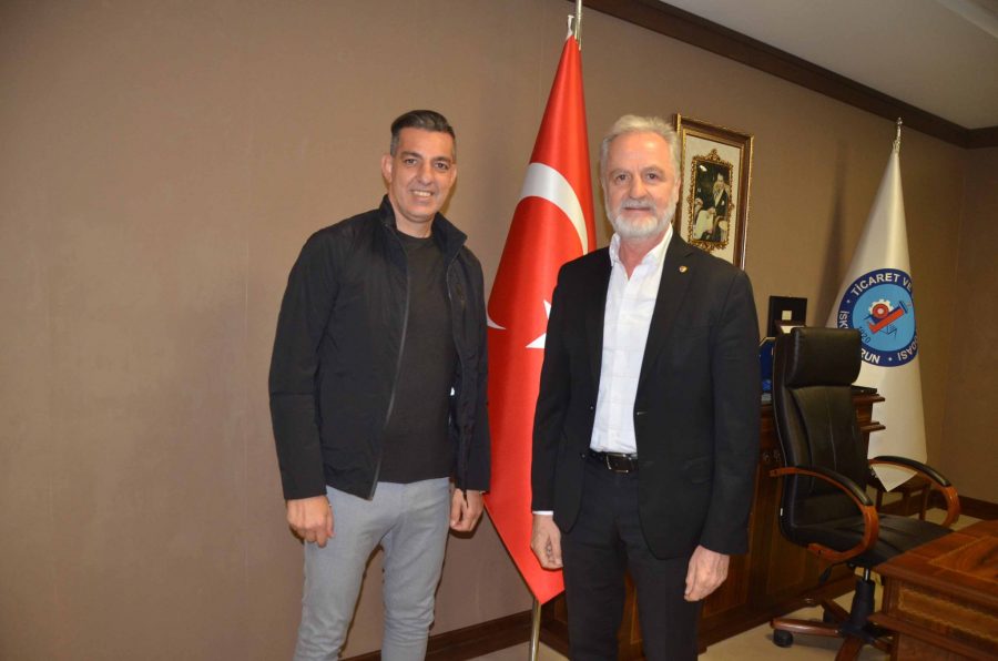 Konyaspor Kaleci Antrenörü Bekir Arpacı İTSO’yu Ziyaret Etti