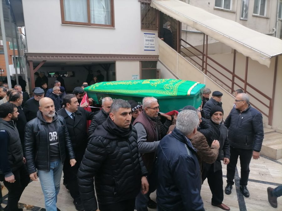 GAZETECİ HAMİT SAÇAR&#8217;A VEDA