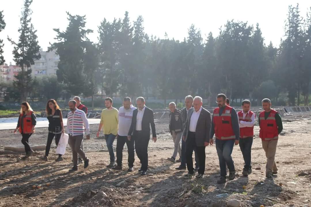 İSKENDERUN ZİRAAT PARK PROJESİ DEVAM EDİYOR