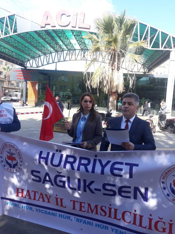 Değerli Basın Mensupları Sevgili Sağlık Çalışanları;