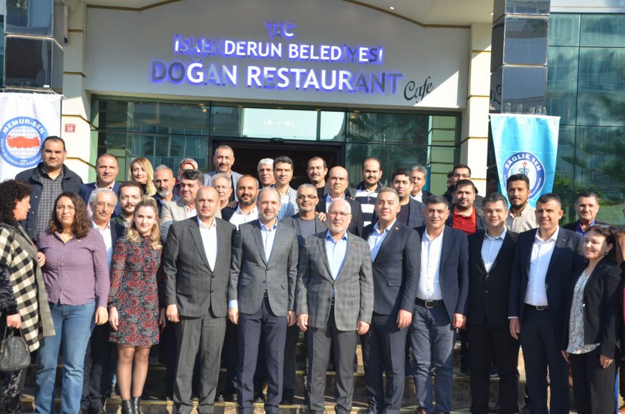HATAY SAĞLIK SEN İSKENDERUN ŞUBESİ ÜYELERİ İLE KENETLENDİ
