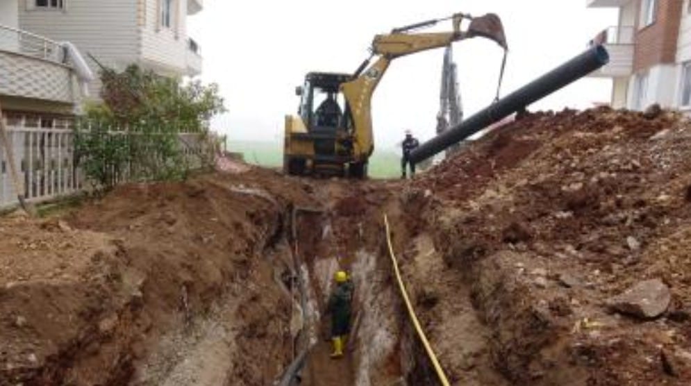 HATSU’DAN YENİŞEHİR MAHALLESİ’NDE ALTYAPI ÇALIŞMASI