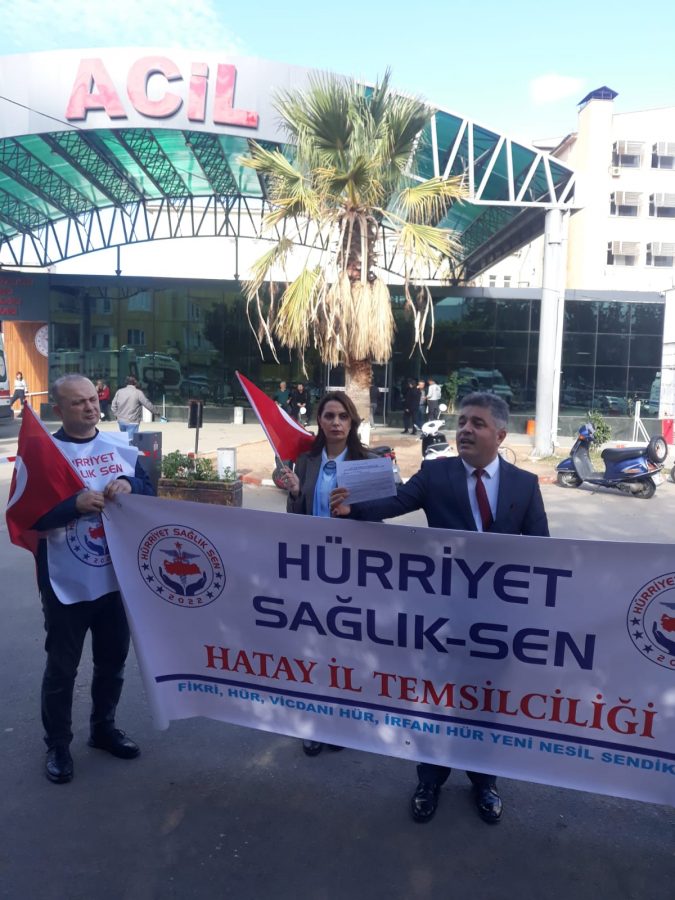 Değerli Basın Mensupları Sevgili Sağlık Çalışanları;