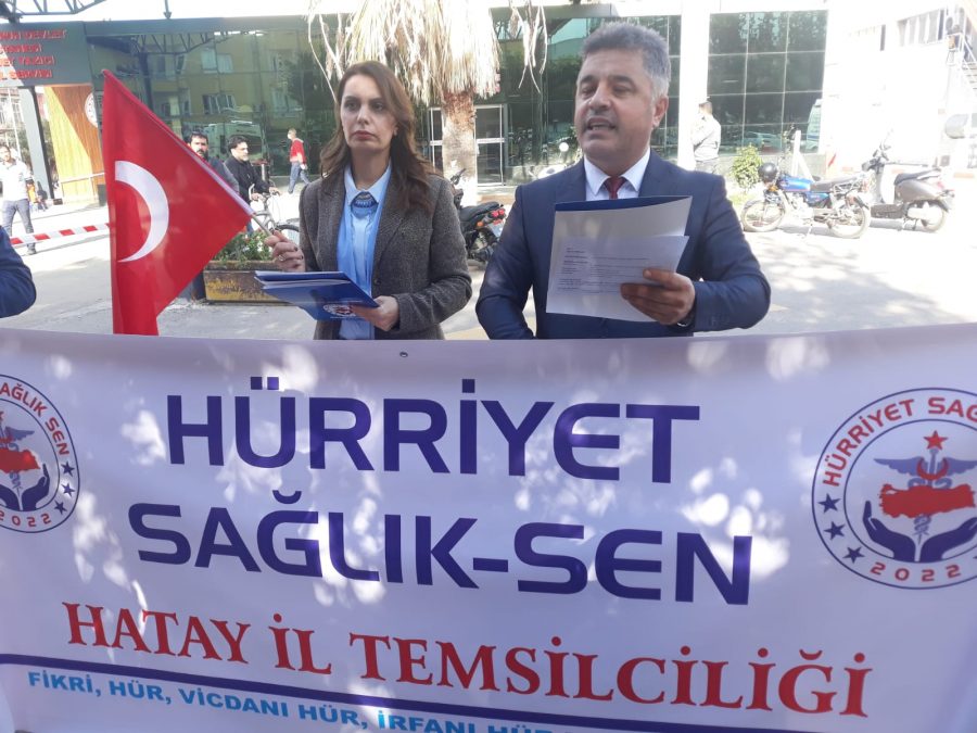 Değerli Basın Mensupları Sevgili Sağlık Çalışanları;