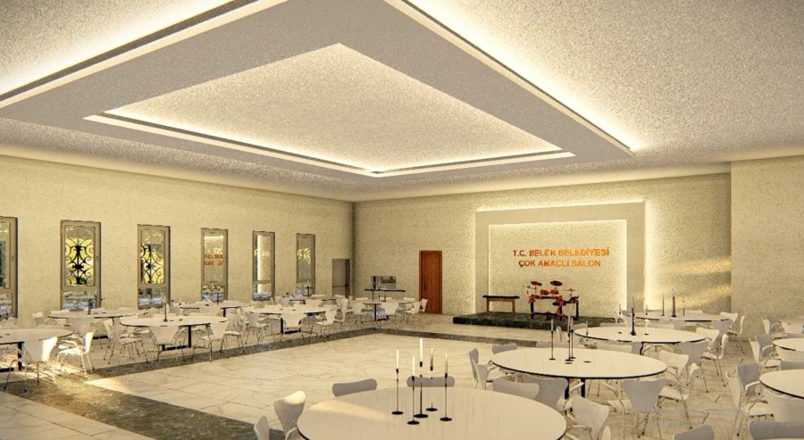 Belen Belediye Başkanı İbrahim Gül; Ötençay Mahallemize “Çok Amaçlı Salon Projemiz” Hayırlı Olsun