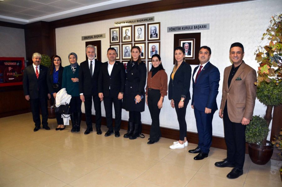 Gelecek Partisi İl&ccedil;e Başkanı Yılmaz&rsquo;dan İTSO&rsquo;ya Ziyaret