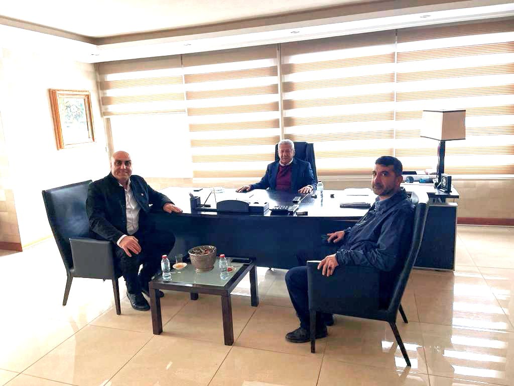 İşadamları Bedrettin Öz ve Bilal Öz’e nezaket ziyareti