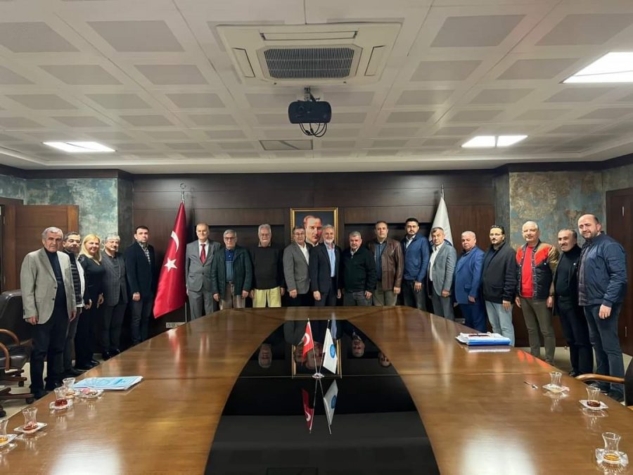 İSKENDERUN BEŞİKTAŞLILAR DERNEĞİ&#8217;NDEN İTSO’YA ZİYARET