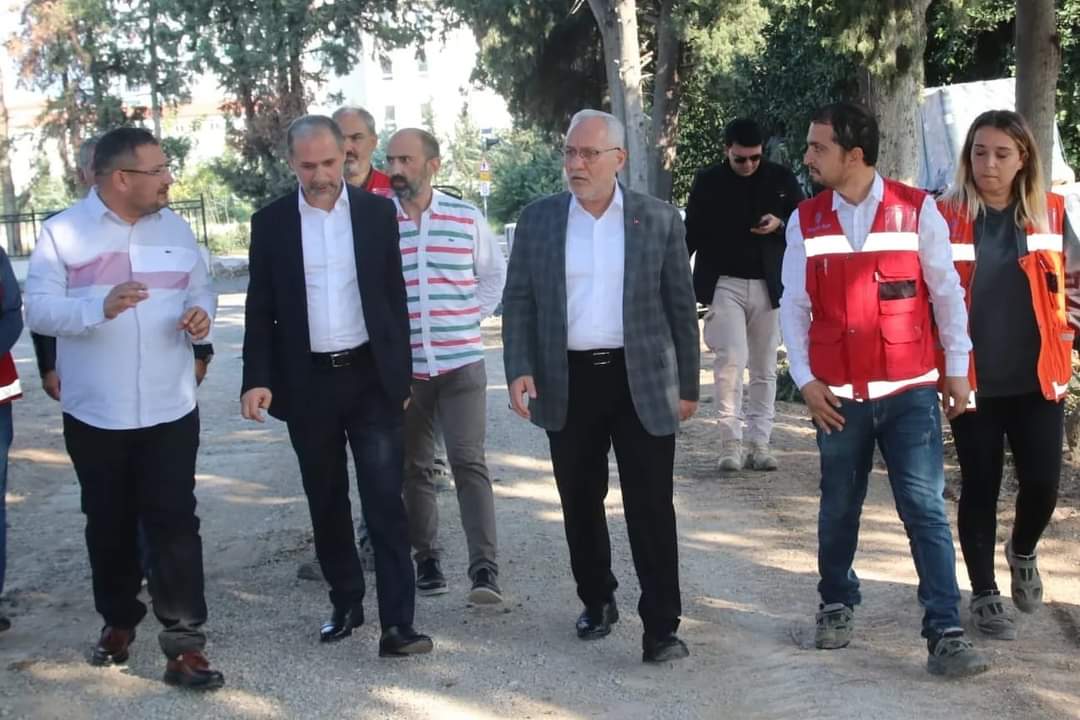 İSKENDERUN ZİRAAT PARK PROJESİ DEVAM EDİYOR