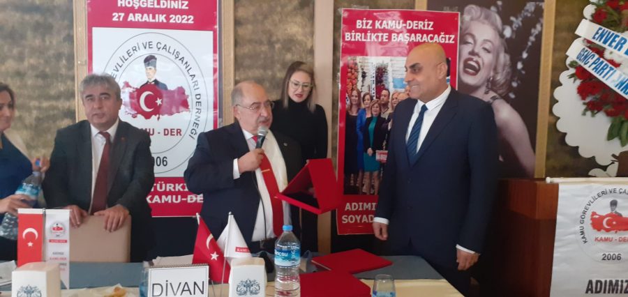 Kamu-Der Genel Merkezi tarafından Yaşar Ara&ccedil; &ouml;d&uuml;le layık g&ouml;r&uuml;ld&uuml;