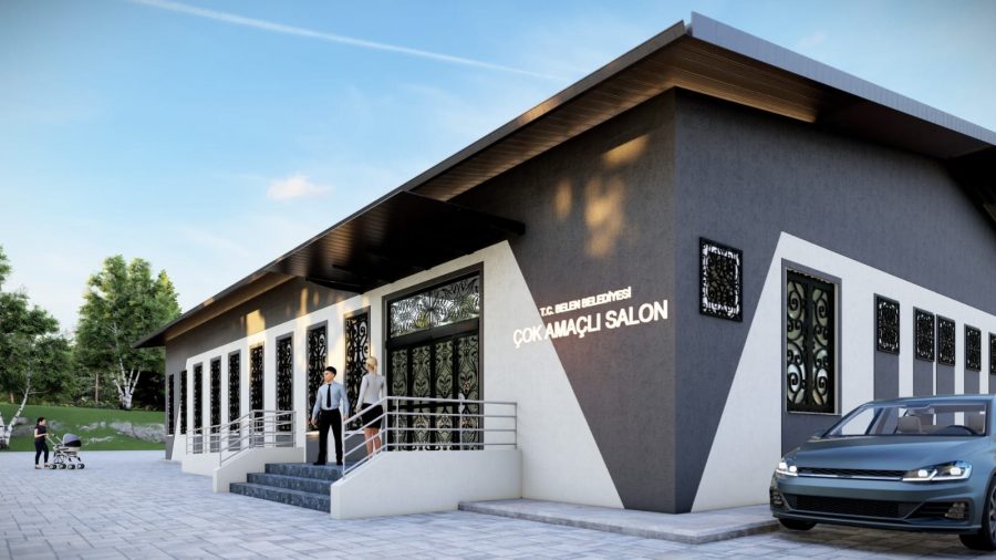 Belen Belediye Başkanı İbrahim Gül; Ötençay Mahallemize “Çok Amaçlı Salon Projemiz” Hayırlı Olsun