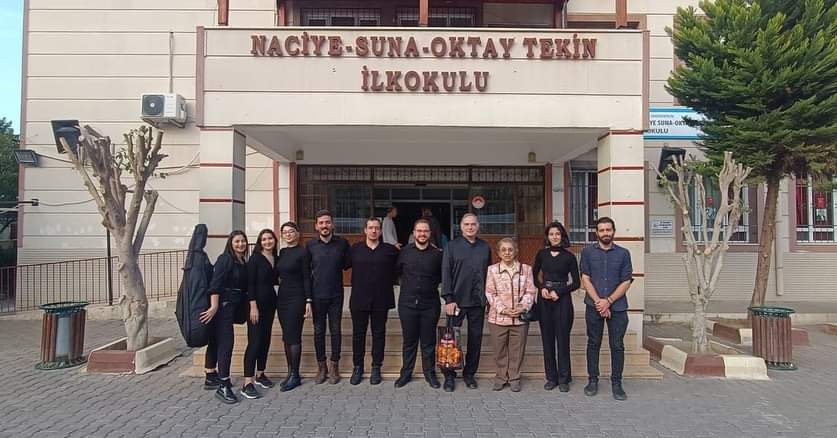 MUSTAFA YAZICI DEVLET KONSERVATUVARI İLKOKULLARDA MİNİ KONSERLER VERİYOR