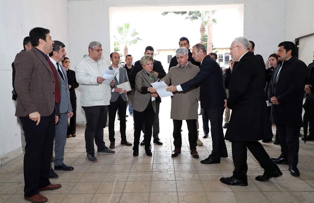 İSKENDERUN’DA ARKEOLOJİ MÜZESİ’NE DÖNÜŞTÜRÜLECEK TARİHİ BİNADA İNCELEME