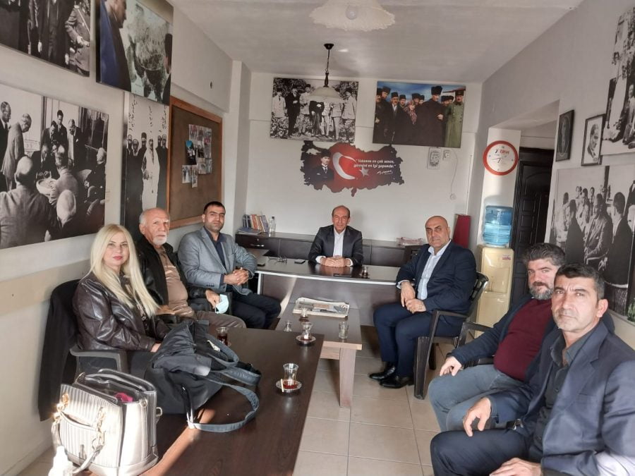 KAMU-DER HATAY ŞUBESİ VE MURADİYE MAHALLESİ YARDIMLAŞMA DERNEĞİ ATATÜRKÇÜ DÜŞÜNCE DERNEĞİ&#8217;NİN KONUĞU OLDULAR