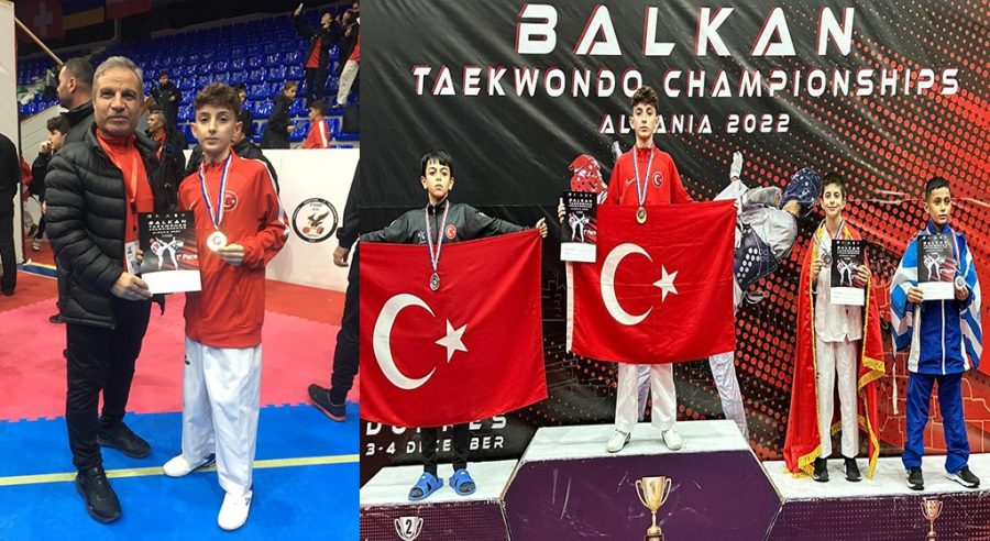 ANTREN&Ouml;R MEHMET KORHAN, ARNAVUTLUK&rsquo;TA MADALYALARI TOPLADI