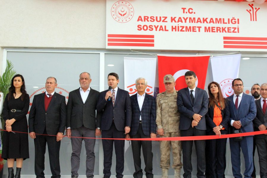 ARSUZ, DEFNE VE SAMANDAĞ’DA SOSYAL HİZMET MERKEZLERİNİN AÇILIŞI YAPILDI