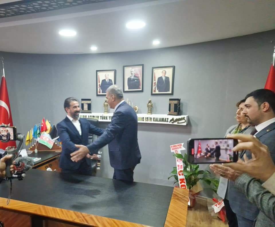 MHP Hatay’da devir teslim töreni gerçekleşti