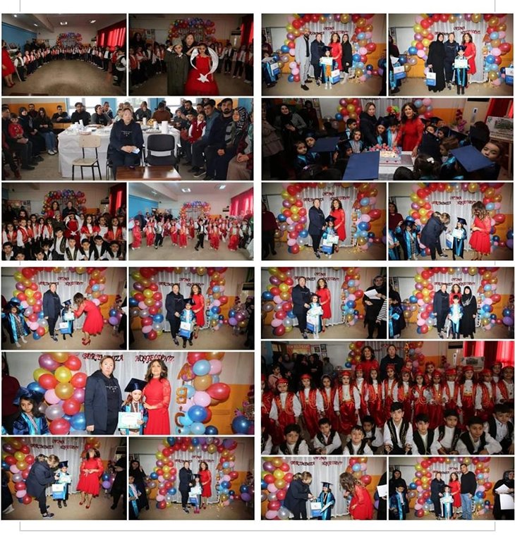 Denizciler Mustafa Kemal İlkokulu 1-B sınıfından okuma bayramı