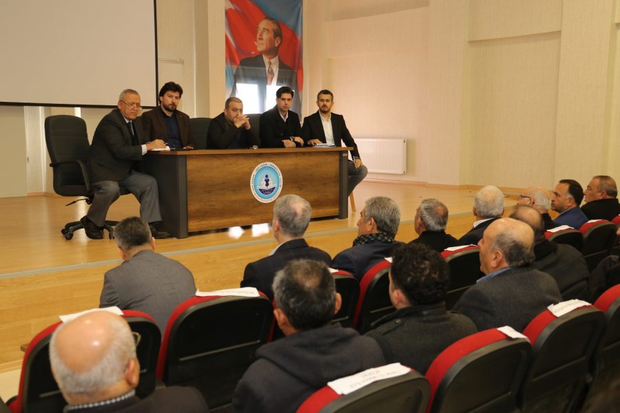 HBB VE HATSU YÖNETİCİLERİ BELENLİ MUHTARLARI DİNLEDİ