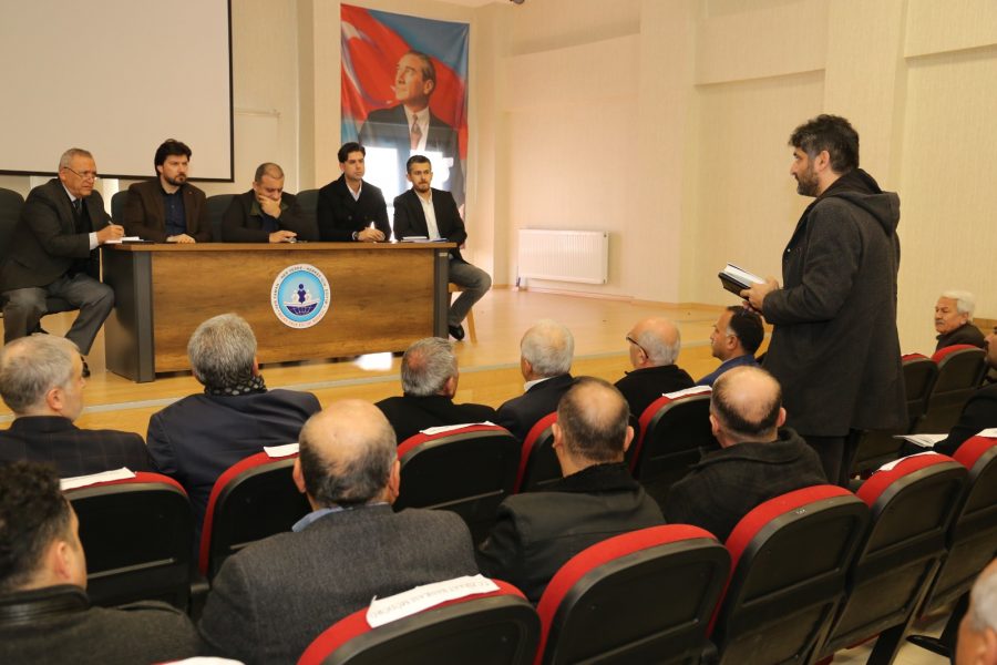 HBB VE HATSU YÖNETİCİLERİ BELENLİ MUHTARLARI DİNLEDİ