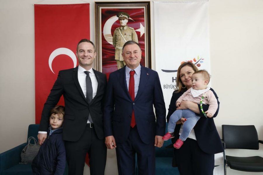 AALEN BELEDİYESİ’NDEN BAŞKAN SAVAŞ’A ZİYARET