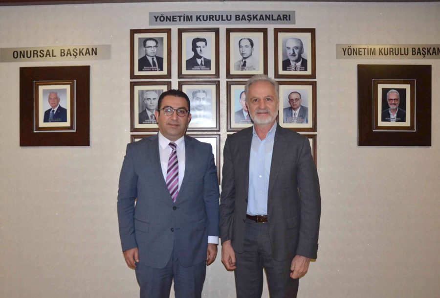 TİCARET İL MÜDÜRÜ HALİT İMREK İTSO’YU ZİYARET ETTİ