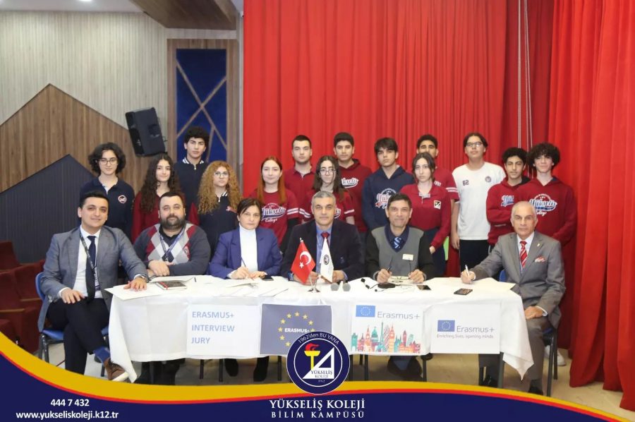 “YÜKSELİŞ KOLEJİ”nde Erasmus Projesi Öğrenci Seçmeleri Yapıldı