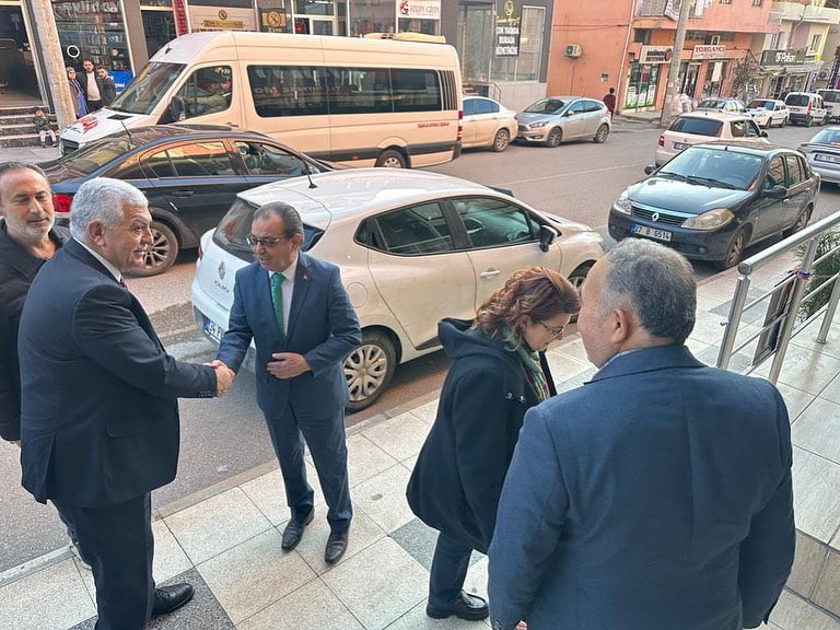 Hatay milletvekilleri Suzan Şahin ve İsmet Tokdemir ABADER&#8217;i ziyaret ettiler