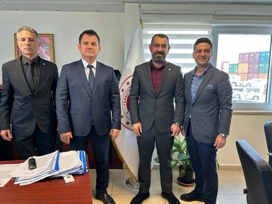 İTSO 17. Meslek Komite Üyeleri Gümrük Müdürü Ömer Kuru’yu Ziyaret Etti