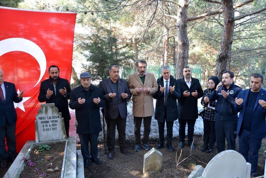 Ülkücü Şehit Yavuz Çalışkan, dualarla anıldı