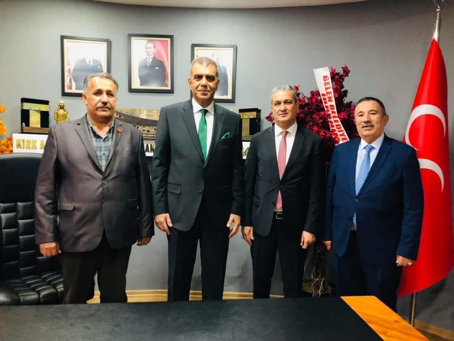 İSKENDERUN VE BELEN MHP İLÇE HEYETİNDEN BAŞKAN ALTAY’A ZİYARET