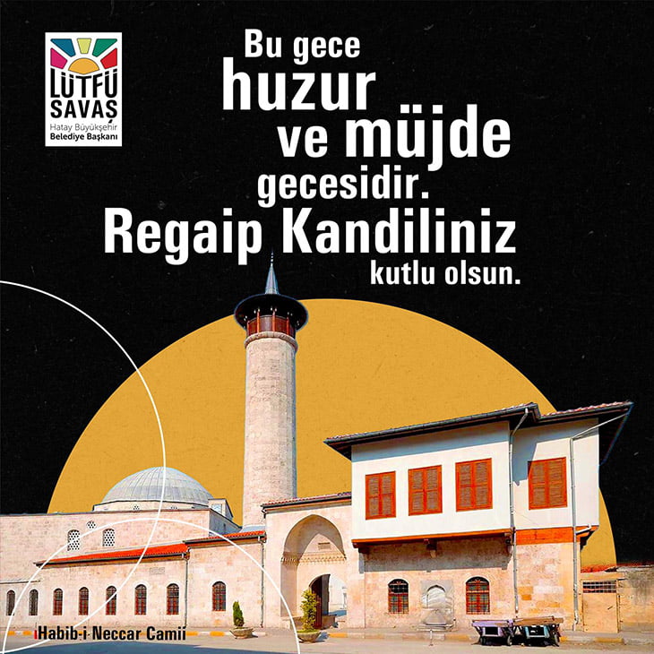 BAŞKAN SAVAŞ’IN REGAİP KANDİLİ MESAJI