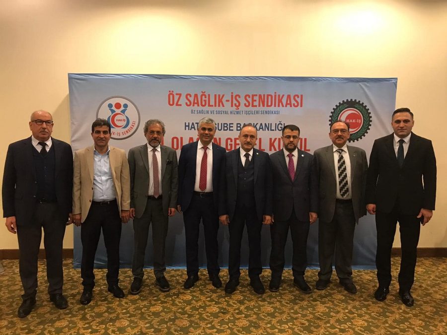 Özsağlık-İş Sendikası Hatay Şube Başkanı Fehmi Azboy Güven Tazeledi