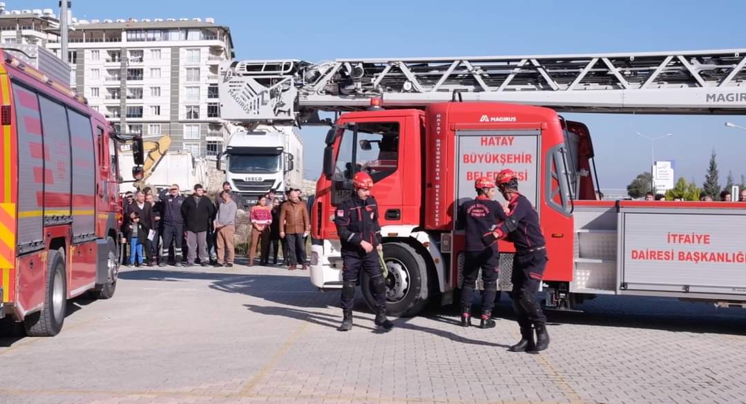 DOĞAL AFETLER İÇİN TATBİKAT DÜZENLENDİ
