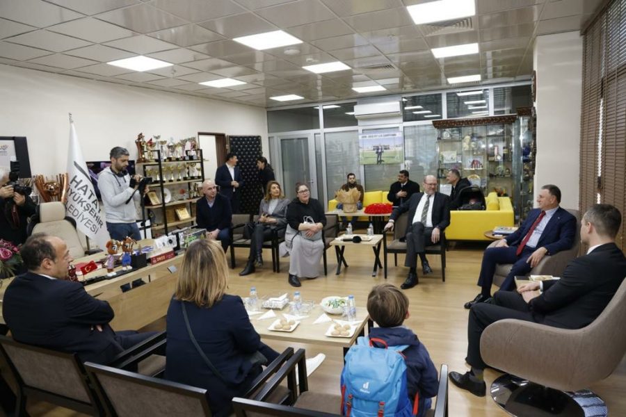 AALEN BELEDİYESİ’NDEN BAŞKAN SAVAŞ’A ZİYARET