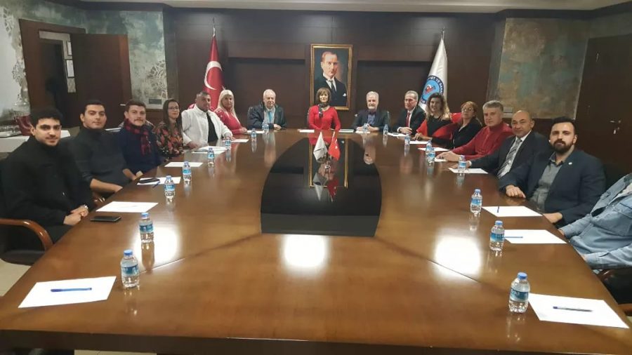 Hatay Kent Konseyinden İTSO’ya Ziyaret