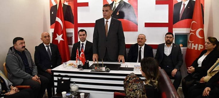 MHP’DE DEVİR TESLİM TÖRENİ YAPILDI