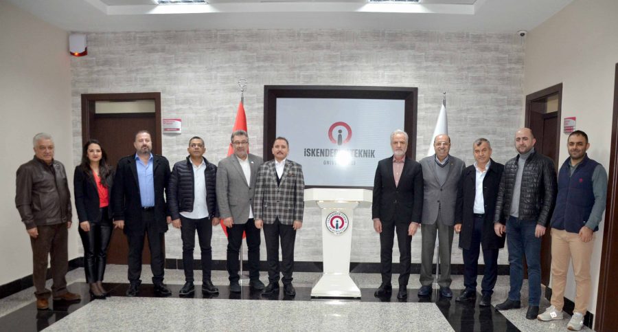 İTSO Yönetimi İSTE Rektörü Prof.Dr.Tolga Depci’yi Ziyaret Etti