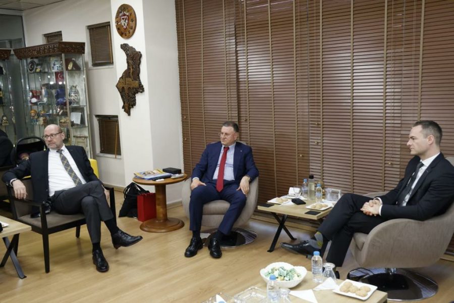 AALEN BELEDİYESİ’NDEN BAŞKAN SAVAŞ’A ZİYARET