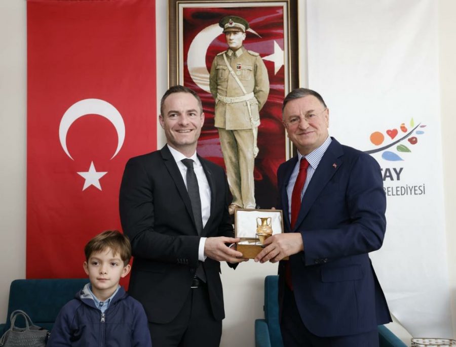 AALEN BELEDİYESİ’NDEN BAŞKAN SAVAŞ’A ZİYARET