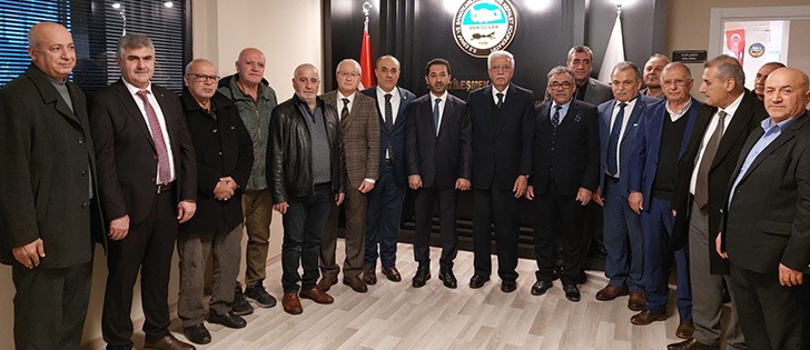 İskenderun Denizciler Esnaf Kredi Kefalet Kooperatifi Başkanı Hüseyin Sönmez Güven Tazeledi